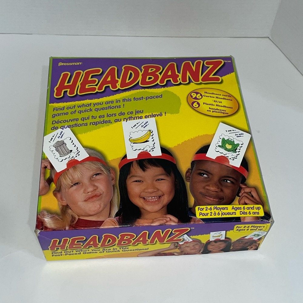 Headbanz Children’s Game 2002 Family Game Night AS IS Kids